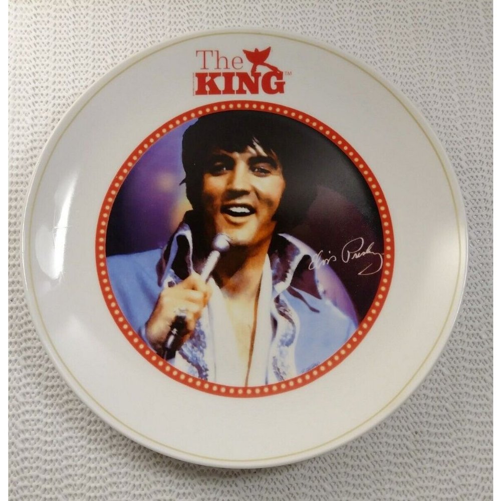 The King Elvis Presley  Salad Cookie Plate  Signature Product  Betty Harper